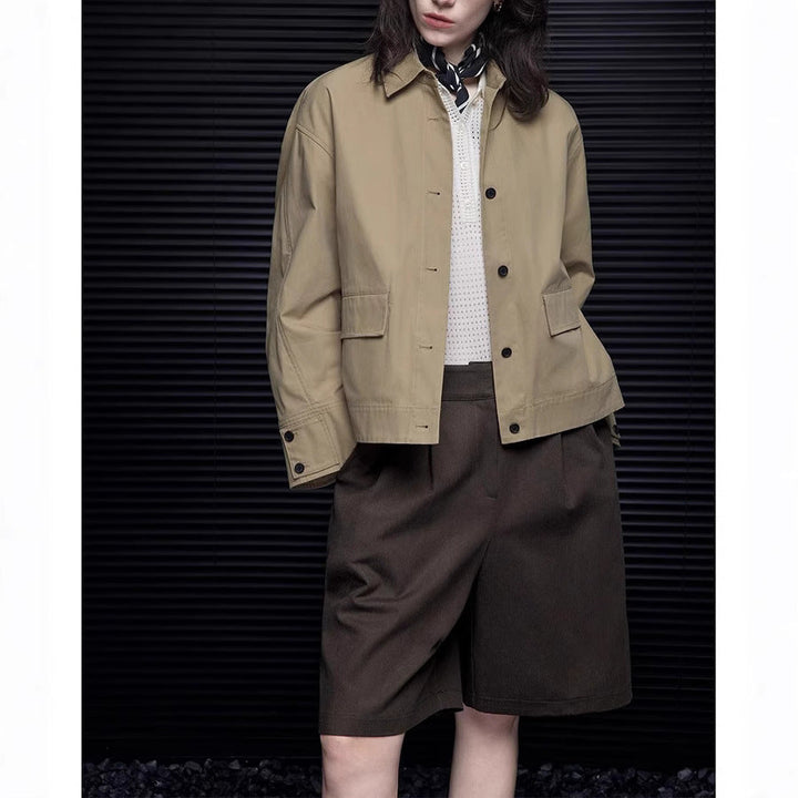 Damska Fashionable Transitional kurtka z Comfortable Cut Lumaza
