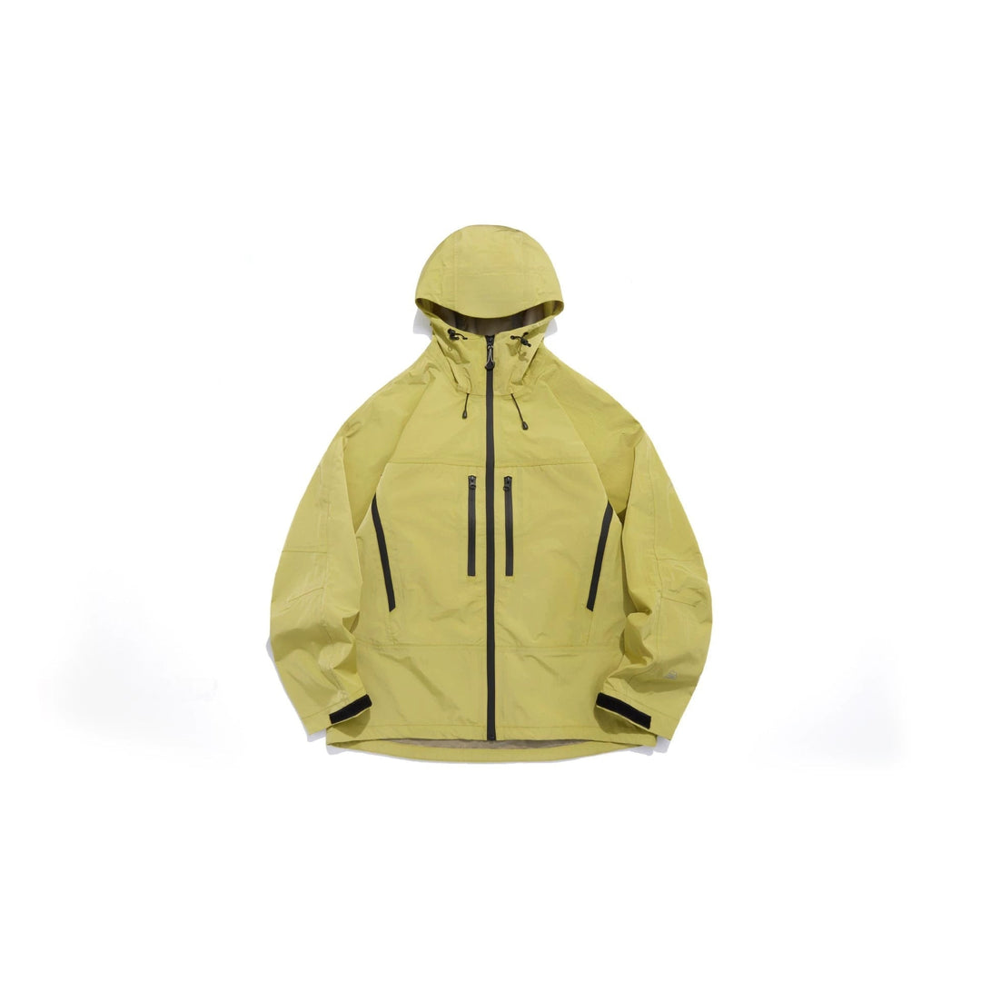 Unisex Techniczny Z kapturem Outdoor Kurtka z Taped Zippers