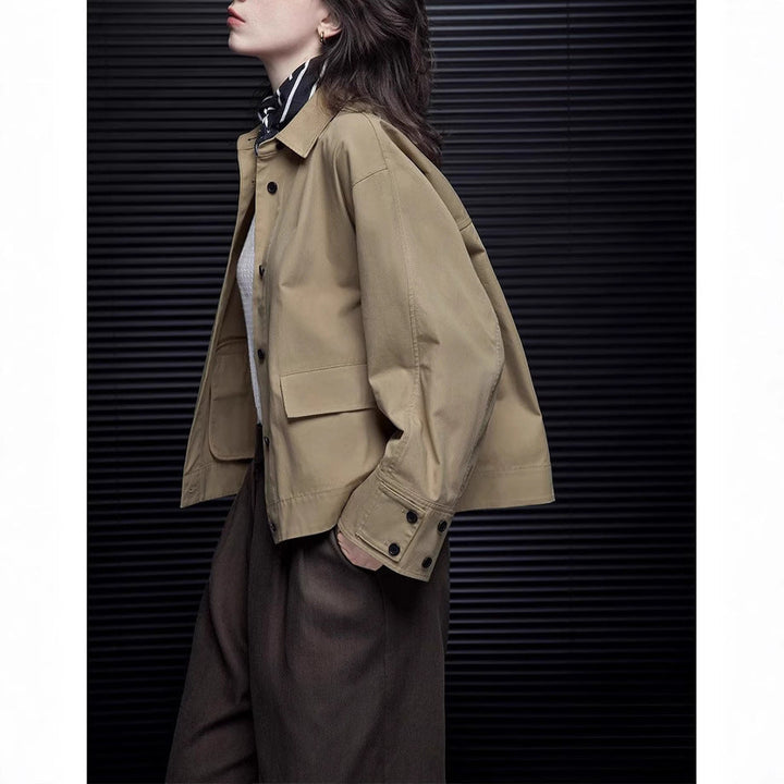 Damska Fashionable Transitional kurtka z Comfortable Cut Lumaza