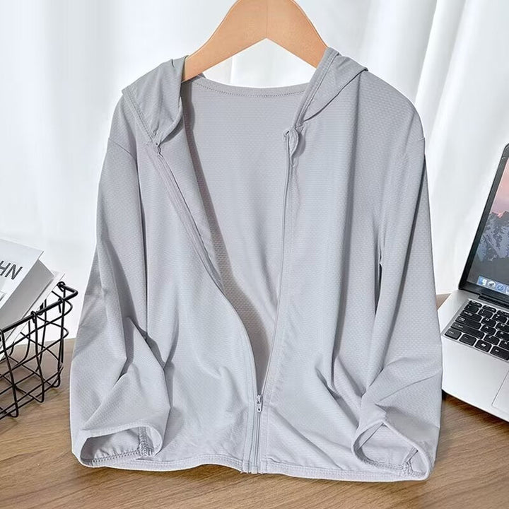 Kurtka unisex z ochroną UV oddychająca lekka