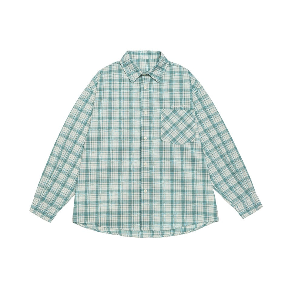 Unisex Oversize Kratka Kurtka koszulowa wykonana z Lekka bawełna mieszanka z patch klatka piersiowa kieszeń