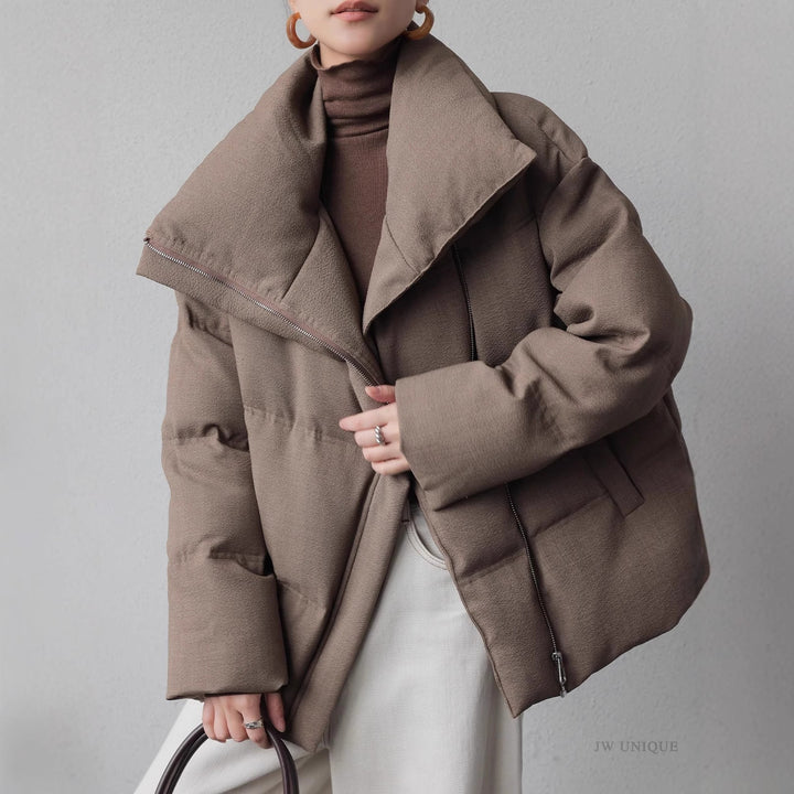 Damska Fashionable oversize Down kurtka Lumaza