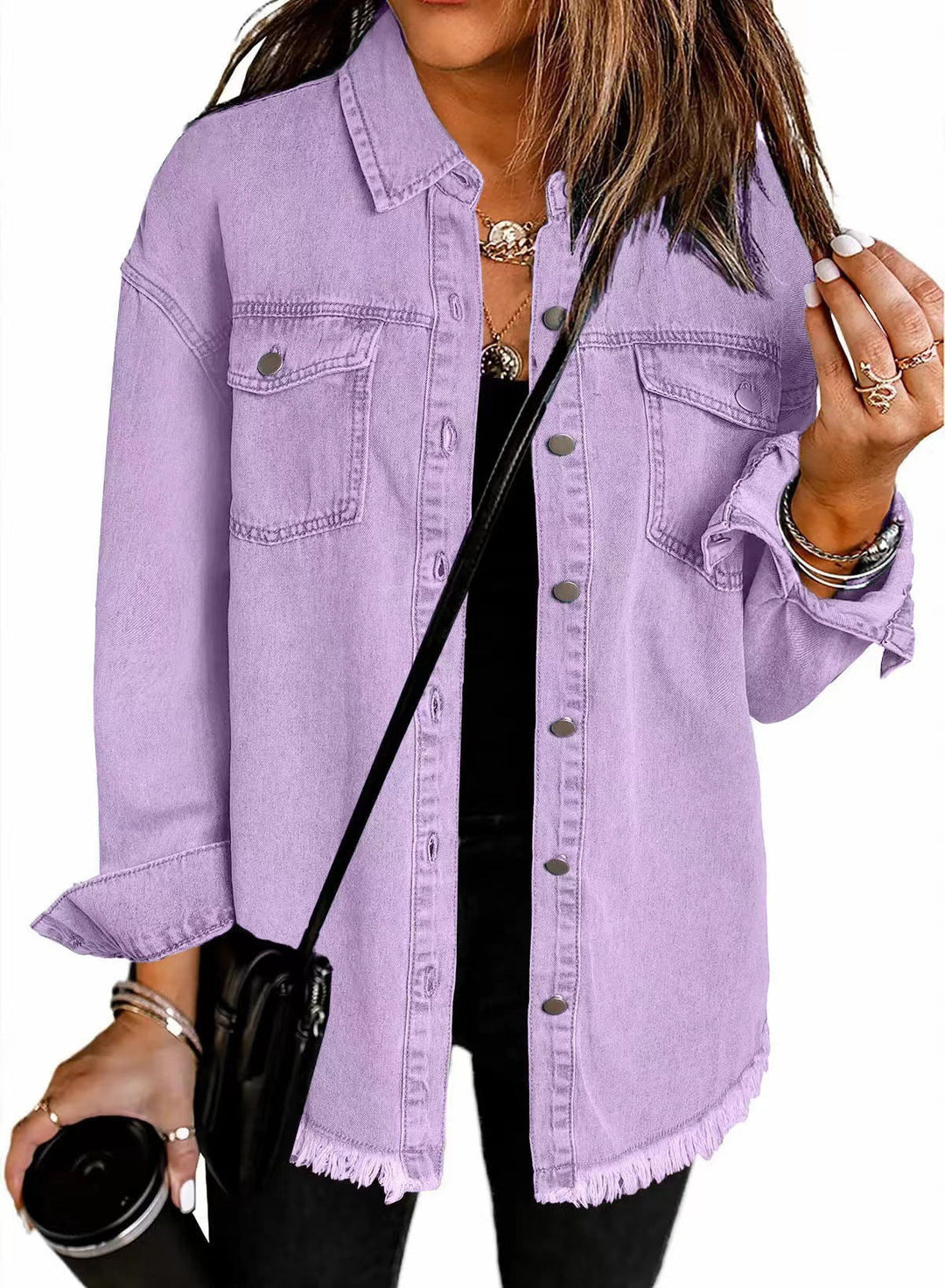 Denim Kurtka koszulowa