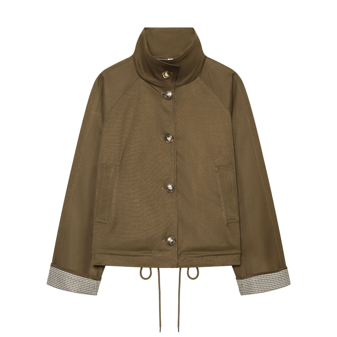 Kurtka Przejściowa Damska Stylowa Casualowa Elegancka