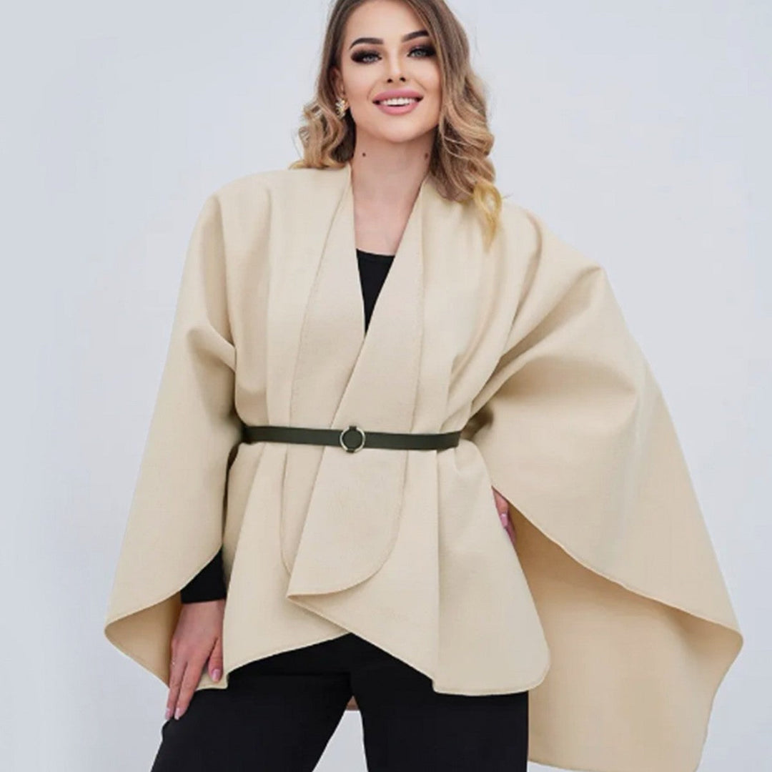 Kurtka damska zimowa ciepła z paskiem