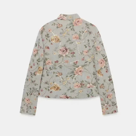Kurtka Pikowana Damska Stylowa Casualowa Elegancka
