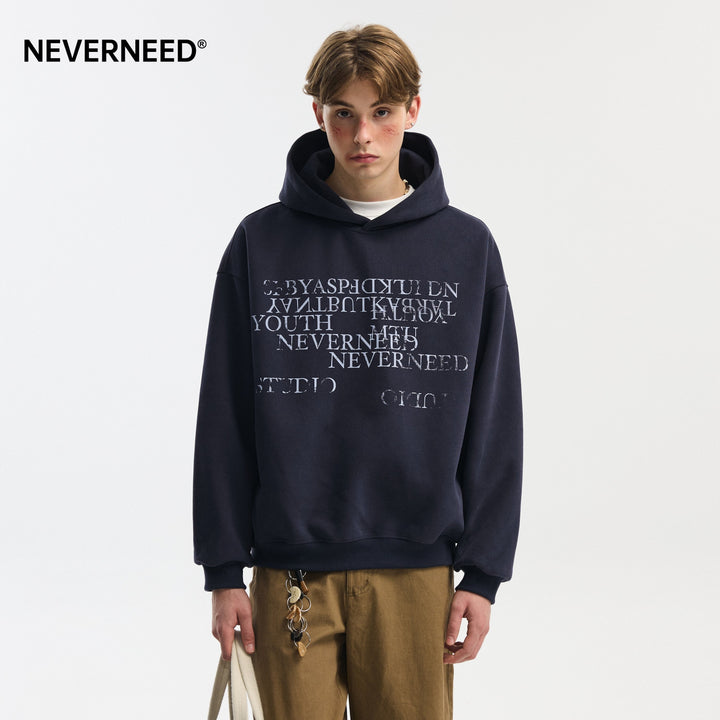 Męska Miejski Oversize Bluza z kapturem z Zippers