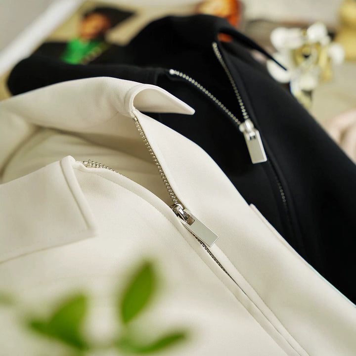 Damska Fashionable Transitional kurtka z dopasowana krój Lumaza