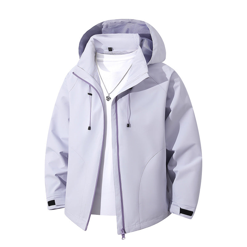Damska light wodoodporna z kapturem kurtka in technical comfort cut Lumaza