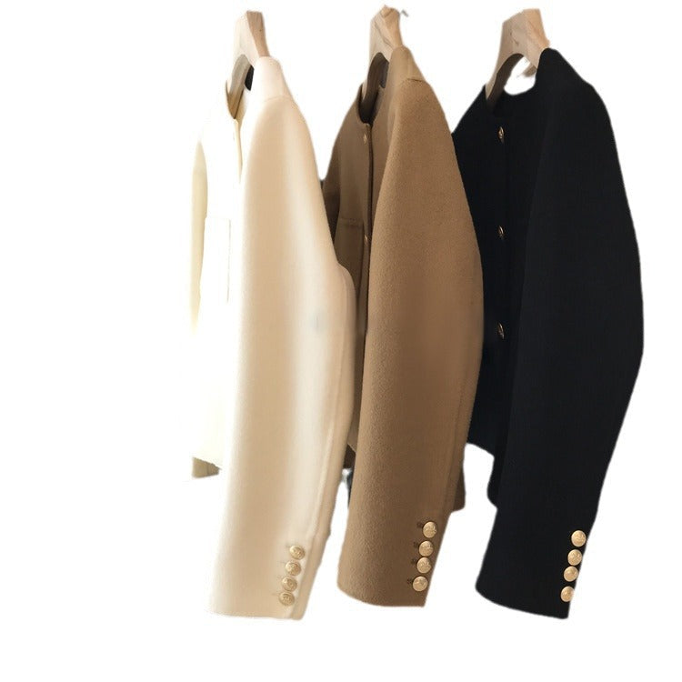 Damska Stylish krótka kurtka z guzikami Details Lumaza
