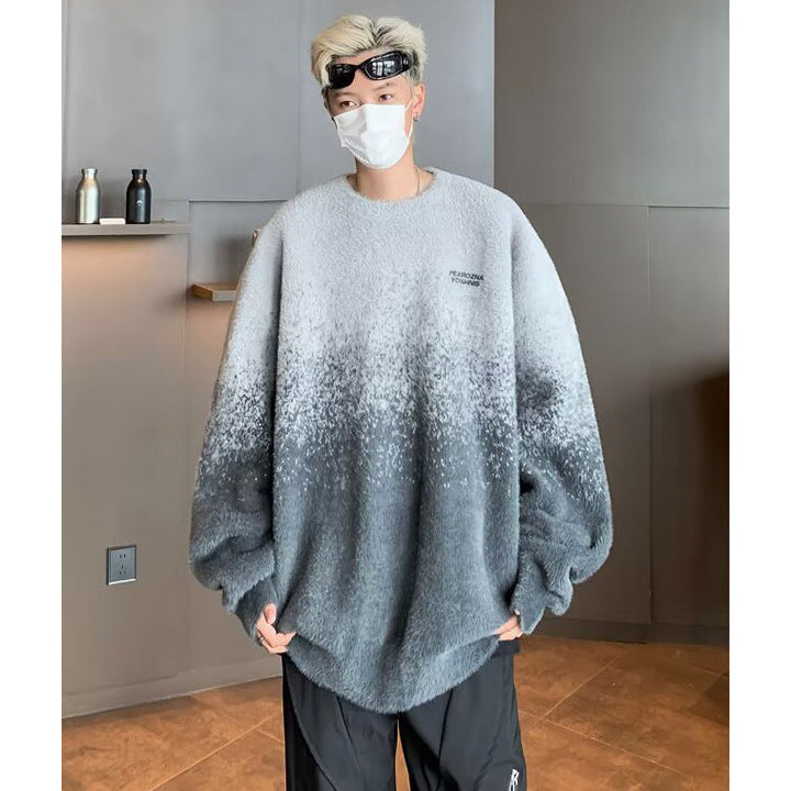 Męska Oversize Polar Sweter