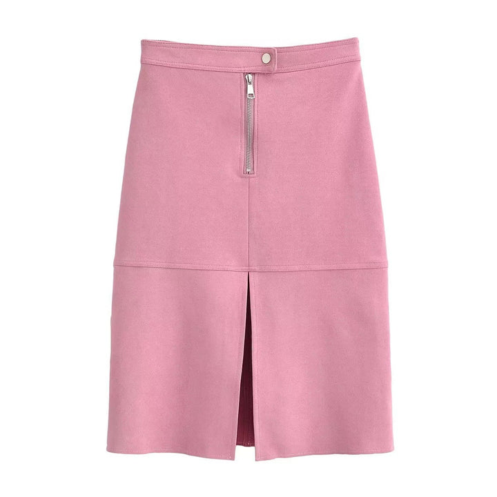 Damska krótka kurtka z belted Talia, asymmetrical lapel, i peplum Dół