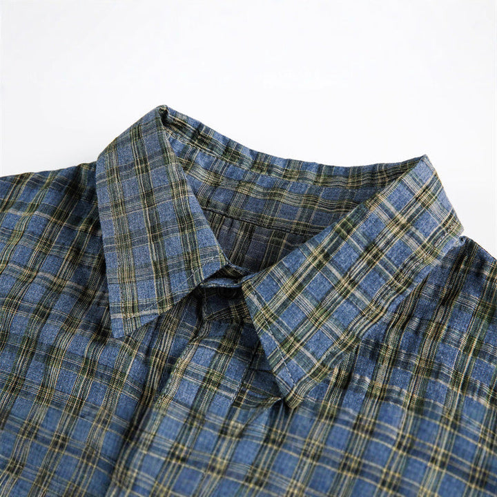 Unisex W kratę Overshirt z Ściągacz Dół i Ukryty Listwa guzikowa