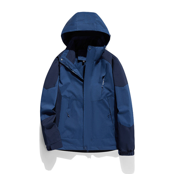 Damska two-layer softshellowa outdoor kurtka z removable polarowa inner layer i hood Lumaza