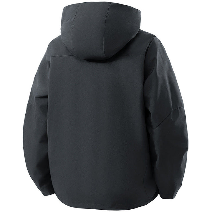 Męska Technical kurtka softshell outdoorowy z kapturem water- i wiatroszczelna membrana sealed zamkiems