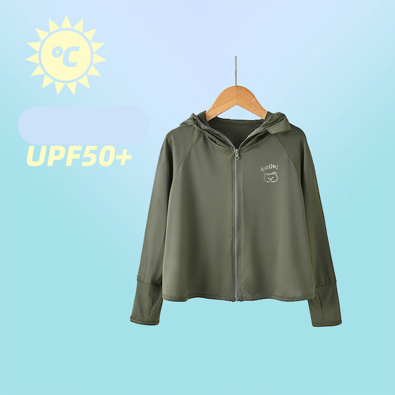 Damska UV protection kurtka z kapturem i moisture-regulating properties Lumaza