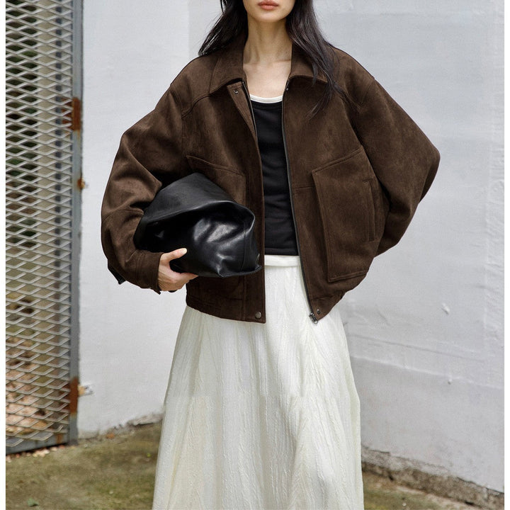 Damska Stylish oversize kurtka Lumaza
