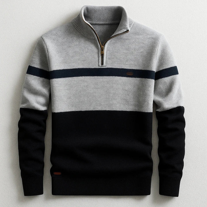 Męska Stylowy Krótki zamek Sweter