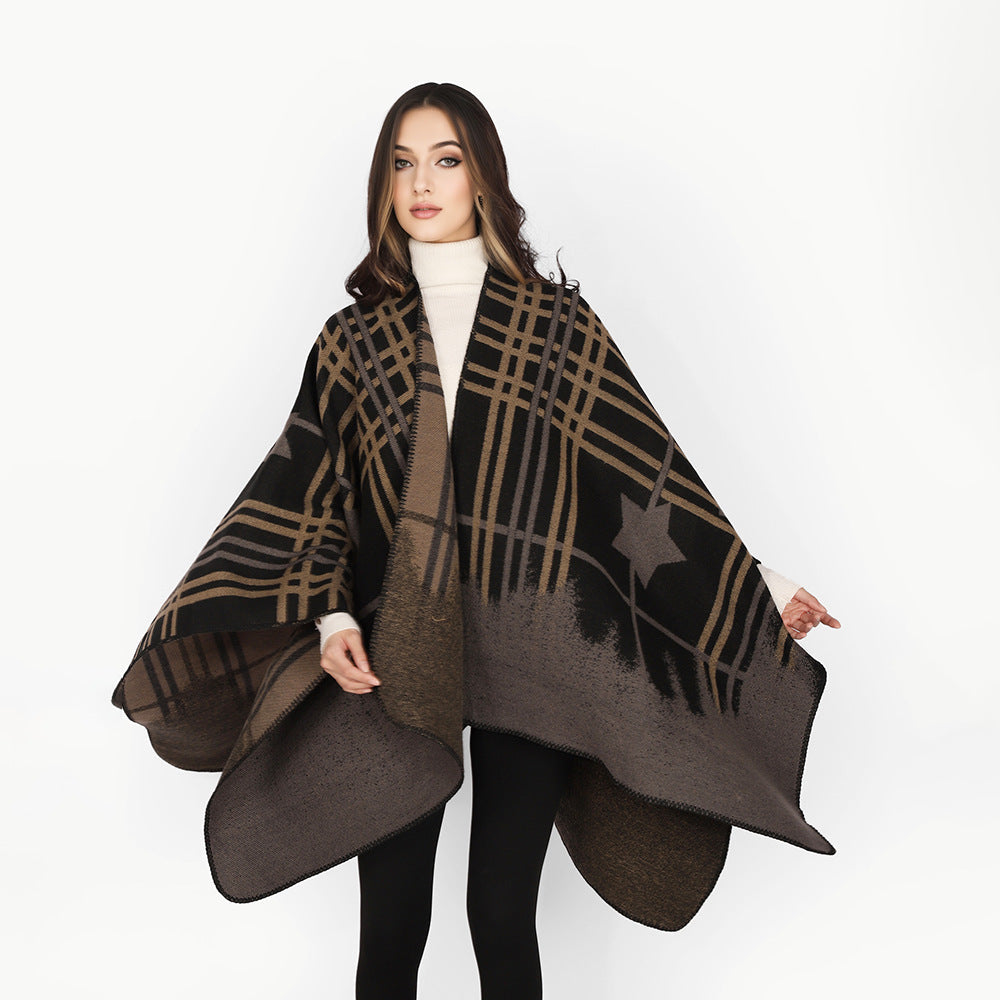 Płaszcz damski ciepła oversize casualowa