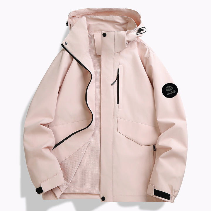 Męska odporny na pogodę softshell kurtka z Mesh Lwwg, regulowany kapturem i Concealable zamkiem listwa