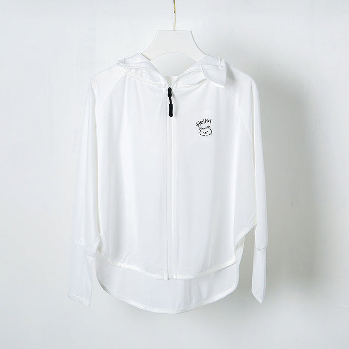 Kurtka unisex z ochroną UV oddychająca lekka