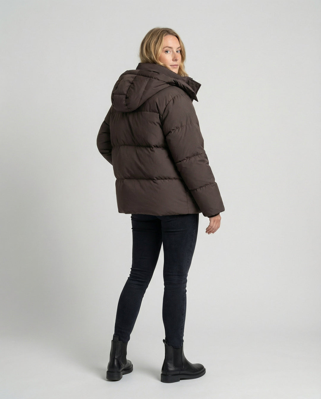 Oversize Damska Puffer kurtka