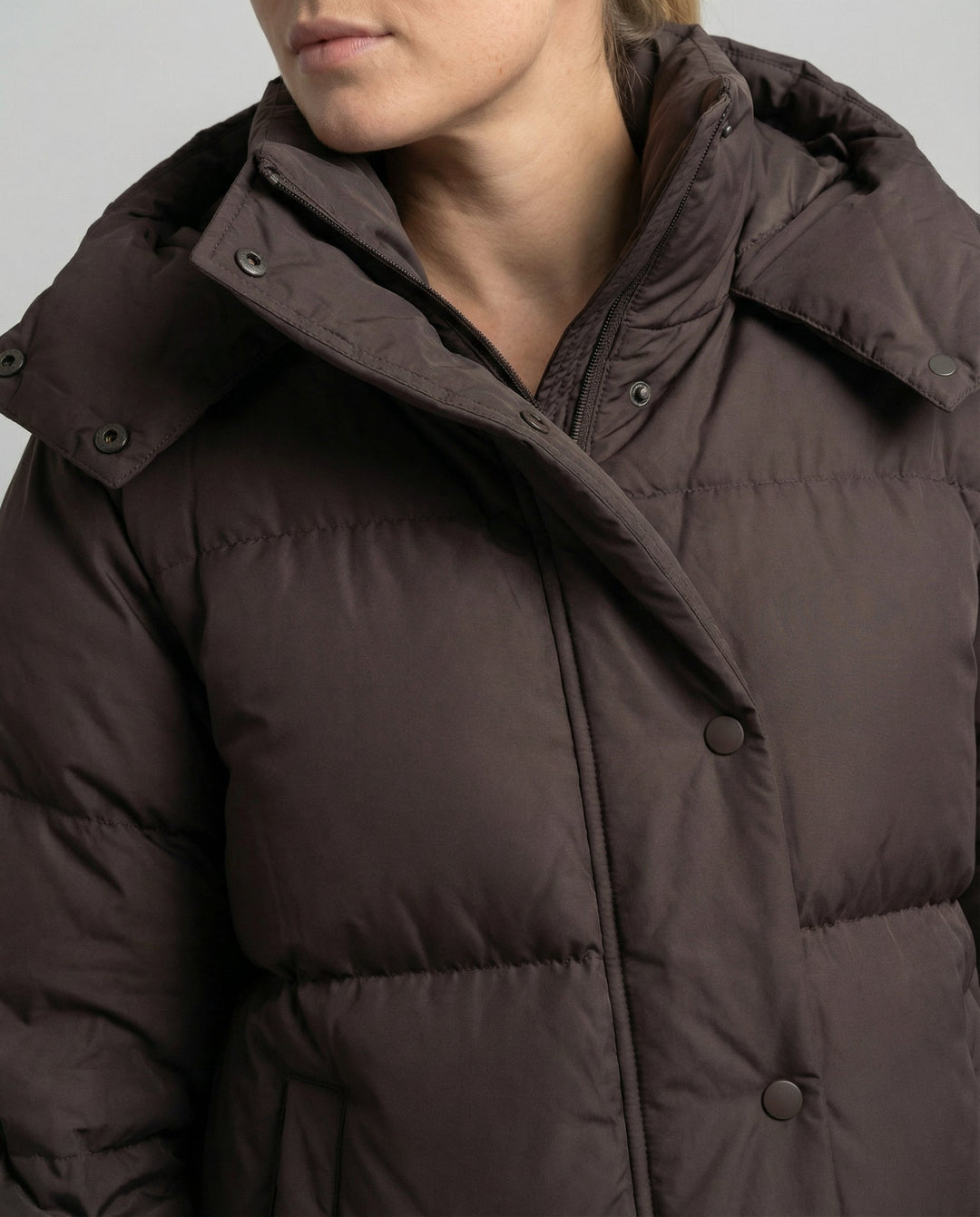 Oversize Damska Puffer kurtka