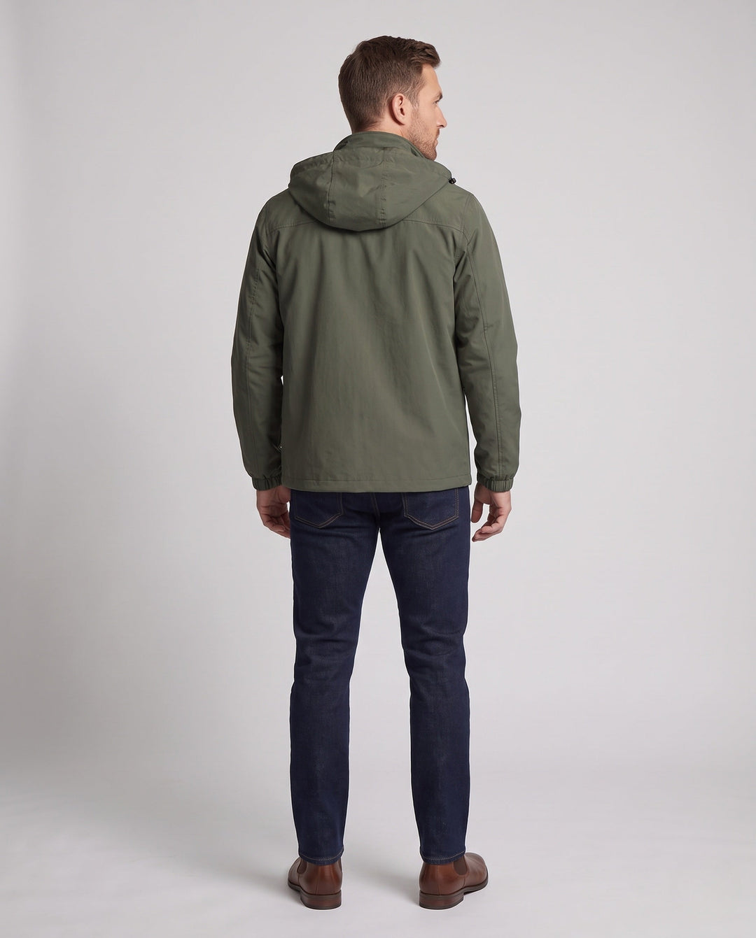 Męska wwd i wodoodporny thermo bluza z kapturem z thermo fleece lwwg