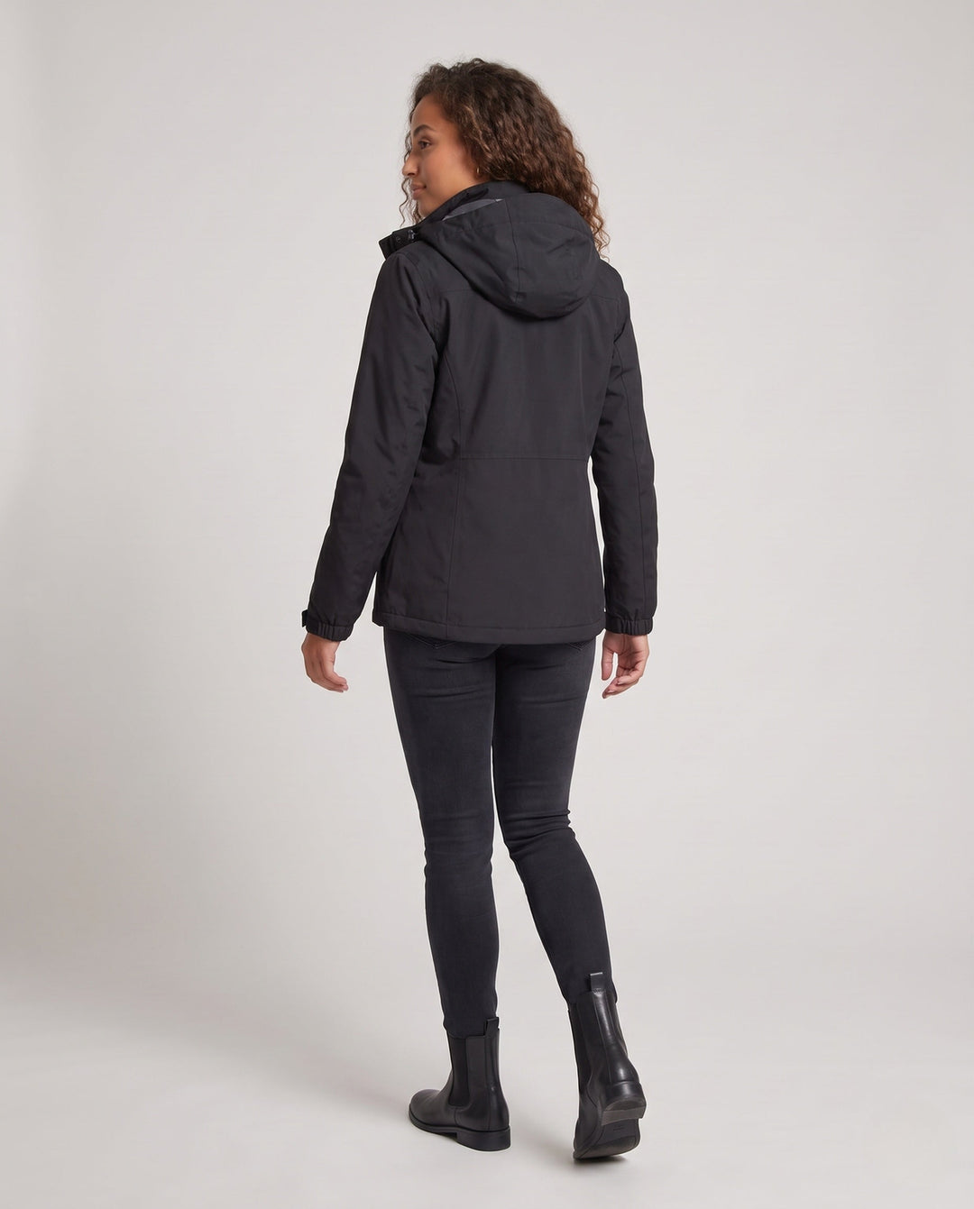 Damska softshell parka z removable polar kamizelka, wiatroszczelna i oddychający