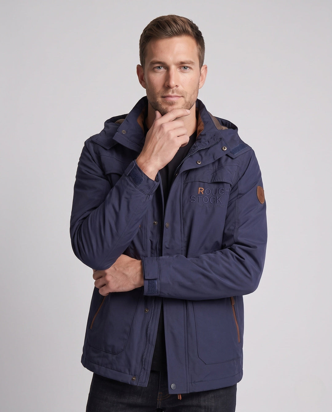 Męska lekka field parka z kapturem, oddychająca mesh lwwg, i multifunctional kieszeniami