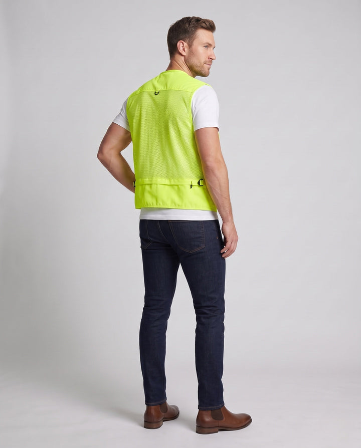 Męska multifunctional outdoorowy utility kamizelka z numerous kieszeniami i mesh lwwg