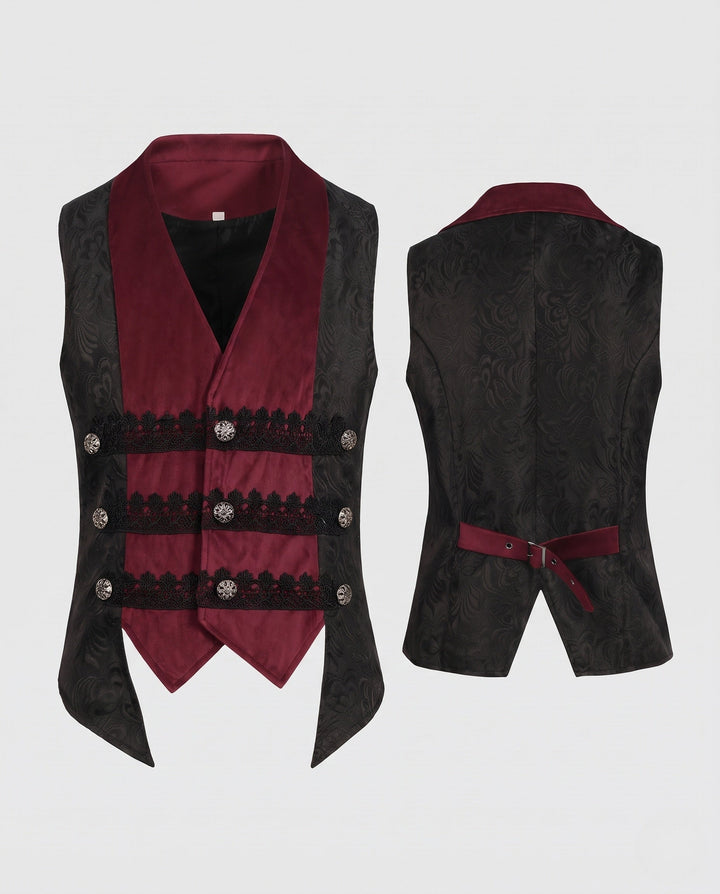 Damska elegancka kamizelka z Elaborate Embroidery Lumaza