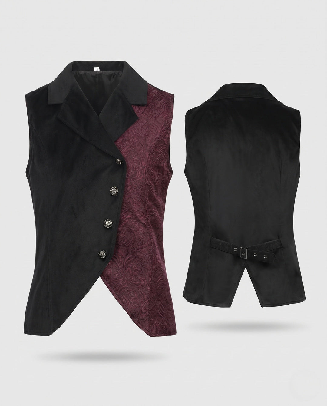 Damska elegancka kamizelka z Elaborate Embroidery Lumaza