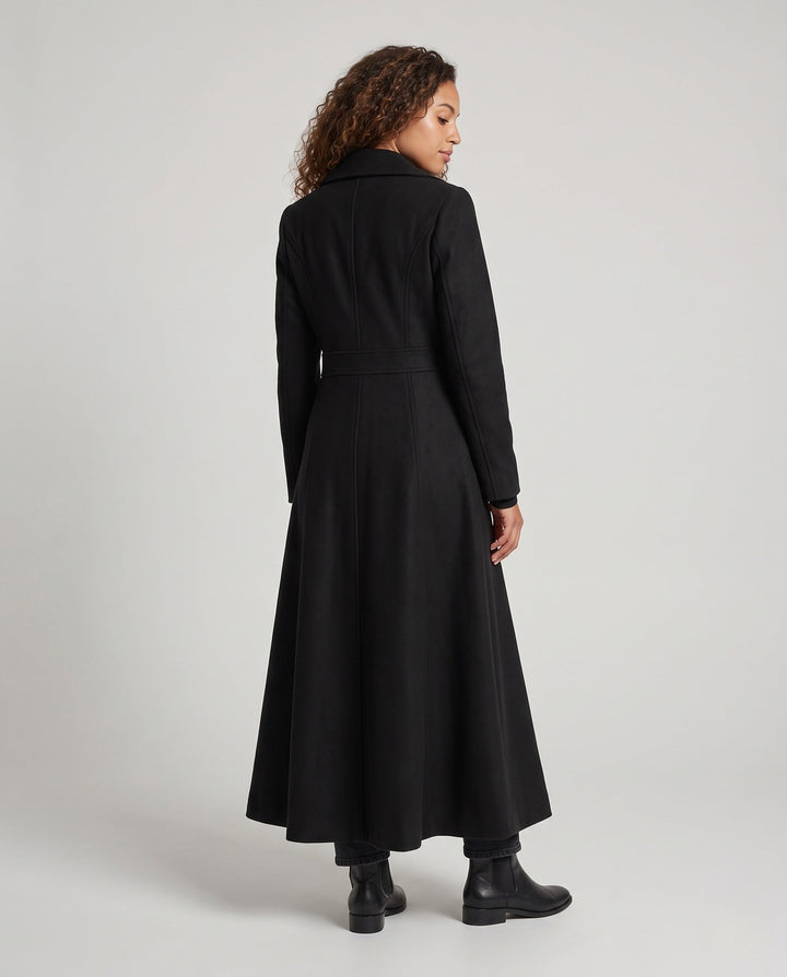 Damska elegancka i Stylish Maxi płaszcz Lumaza