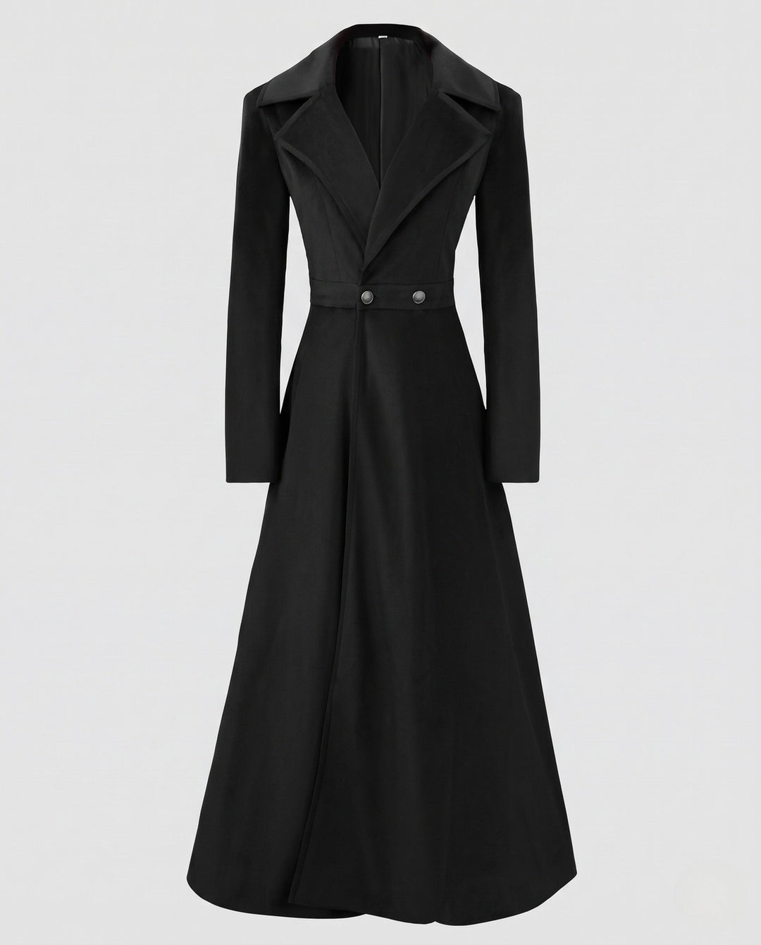 Damska elegancka i Stylish Maxi płaszcz Lumaza