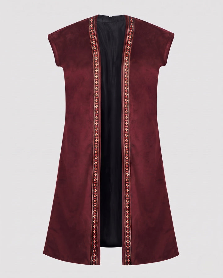 Damska luxury kamizelka z elaborate embroidery Lumaza