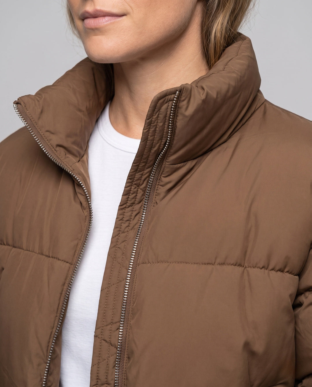 Kurtka Pikowana Damska Wygodna Stylowa Sportowa