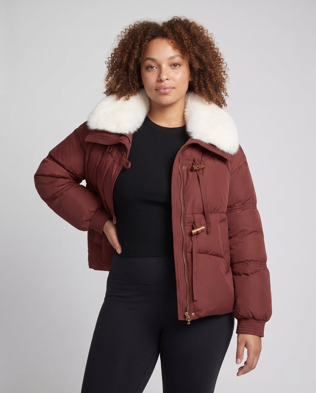 Parka Damska Stylowa Elegancka Nowoczesna
