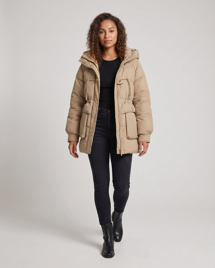 Parka Damska Stylowa Casualowa Nowoczesna