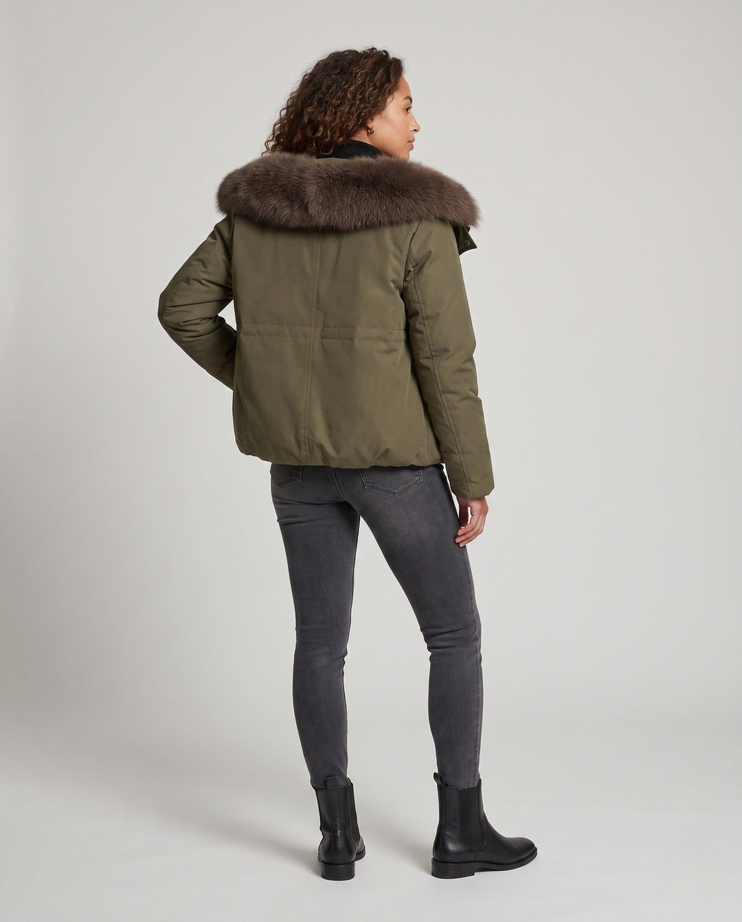 Parka Damska Stylowa Casualowa Elegancka