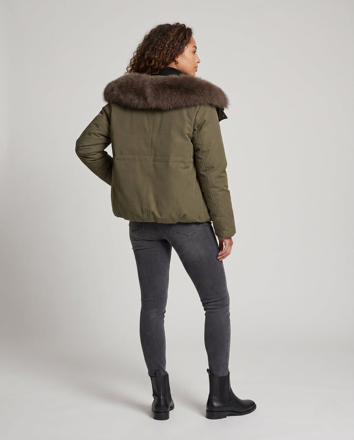 Parka Damska Stylowa Casualowa Elegancka