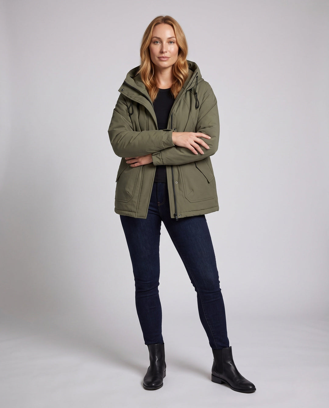 Parka Damska Wygodna Stylowa Casualowa
