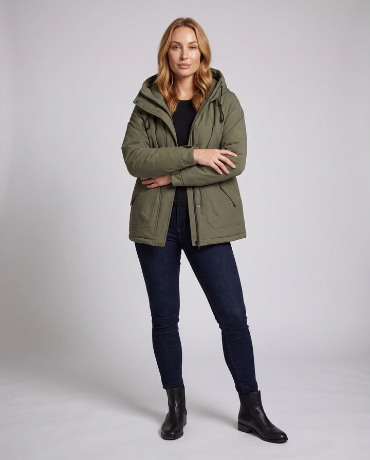 Parka Damska Wygodna Stylowa Casualowa