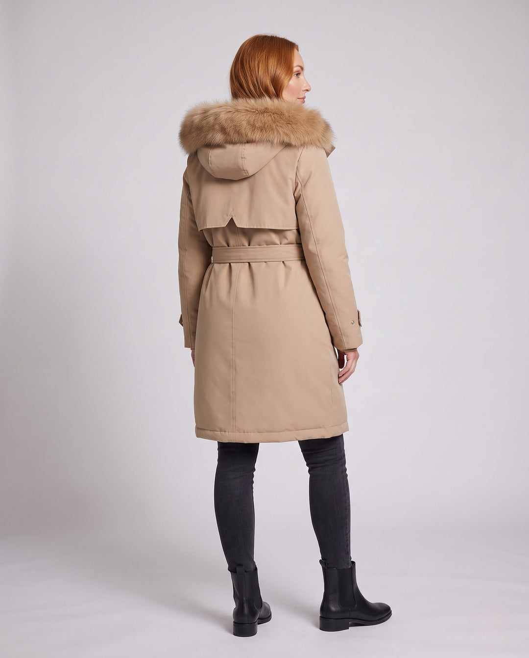 Parka Damska Stylowa Elegancka Lekka