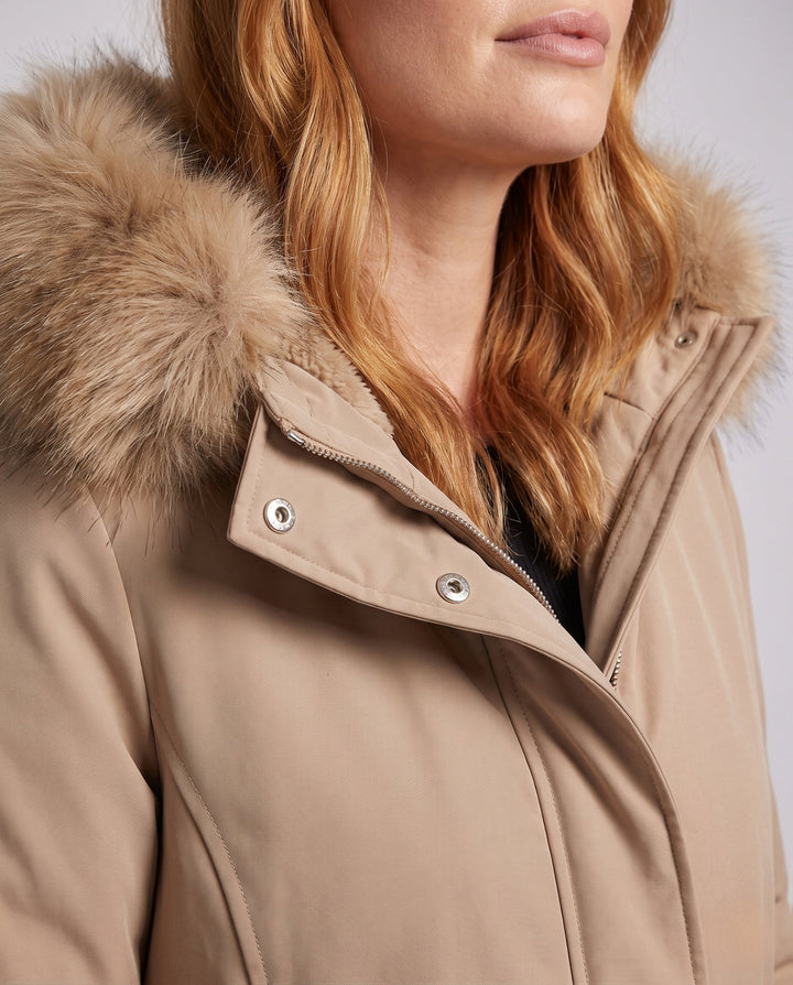 Parka Damska Stylowa Elegancka Lekka