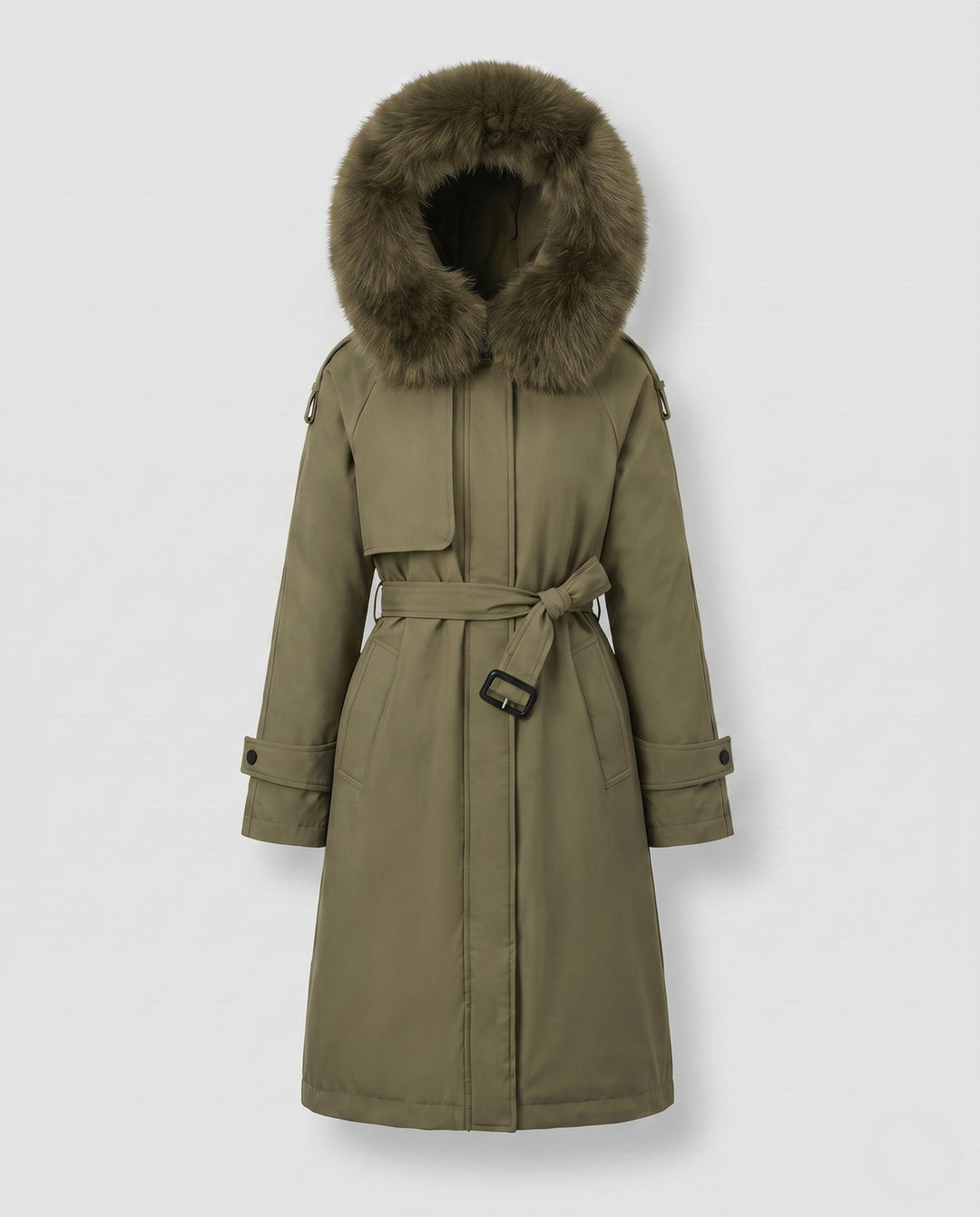 Parka Damska Stylowa Elegancka Lekka