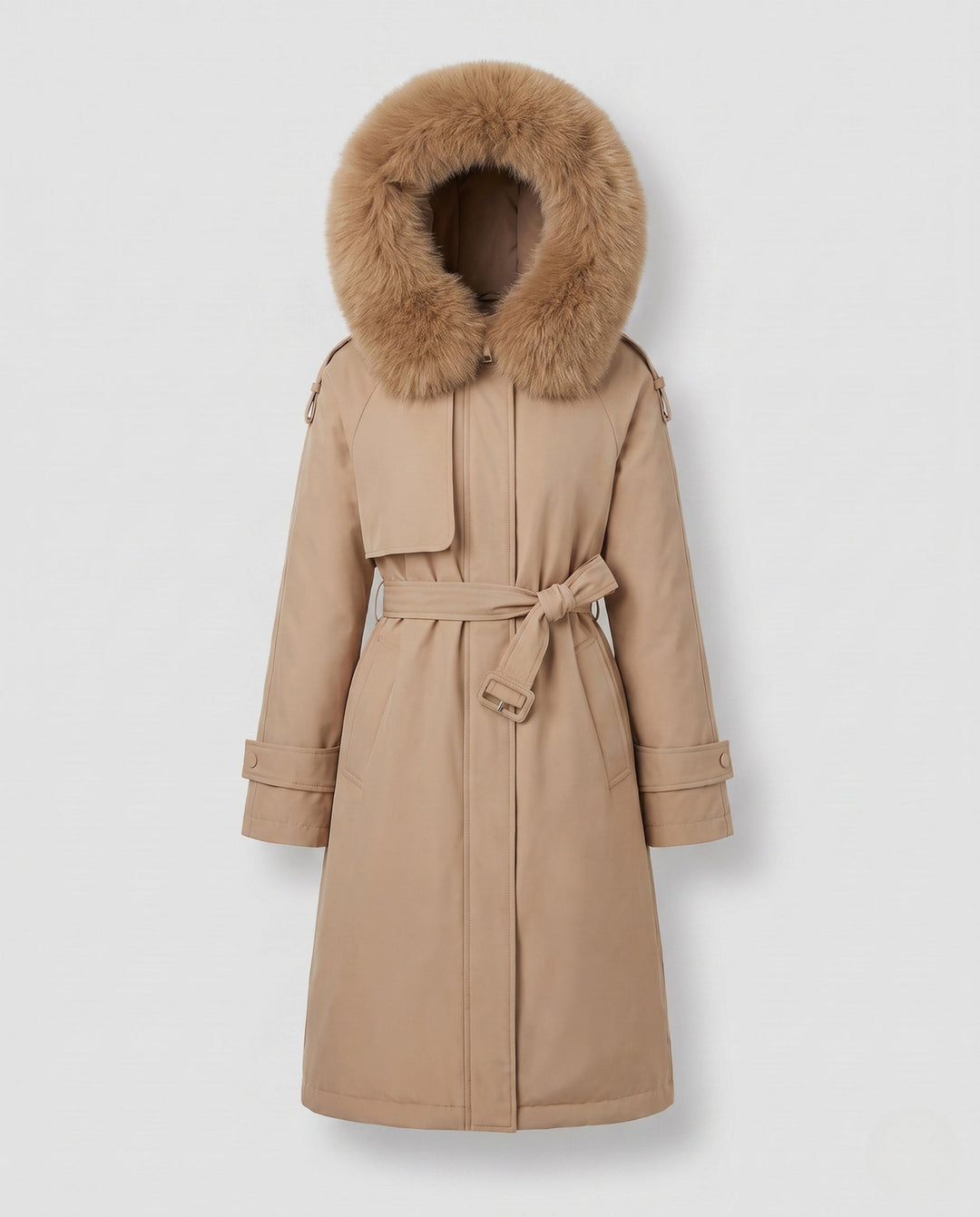 Parka Damska Stylowa Elegancka Lekka