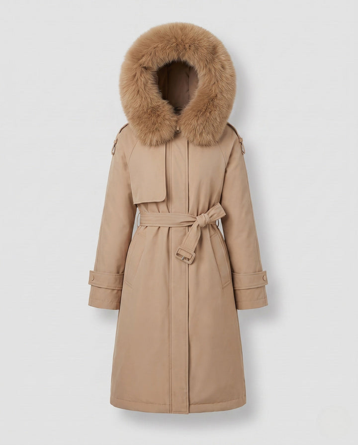 Parka Damska Stylowa Elegancka Lekka