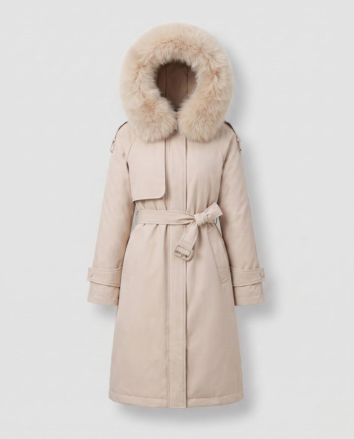 Parka Damska Stylowa Elegancka Lekka
