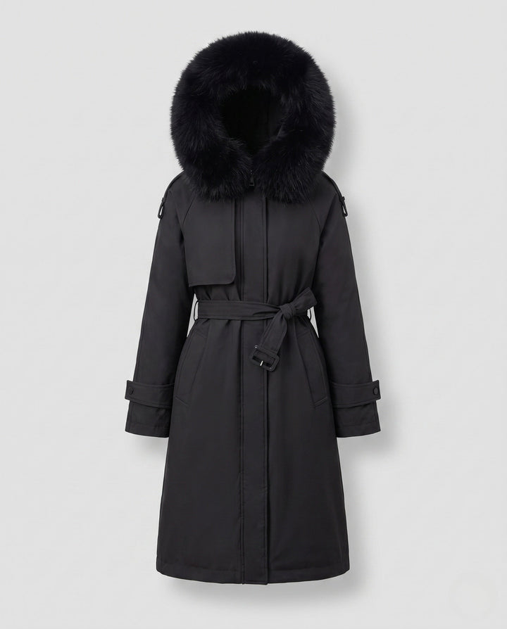 Parka Damska Stylowa Elegancka Lekka